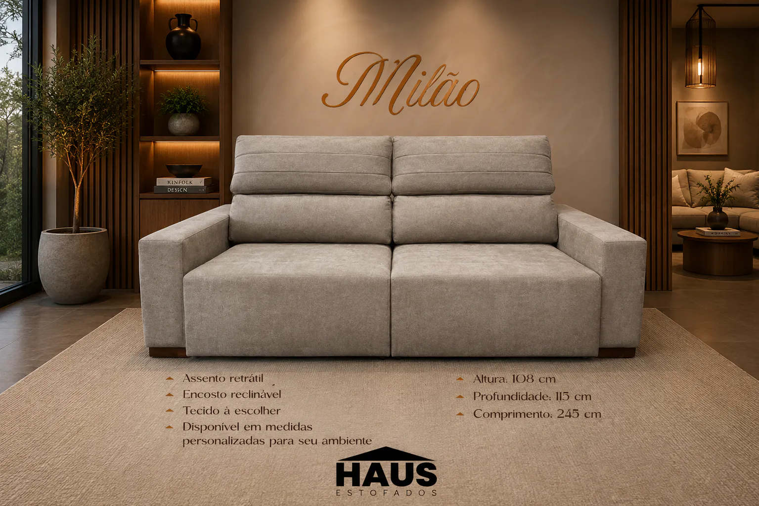 Sofá Milão — foto 1 de 1