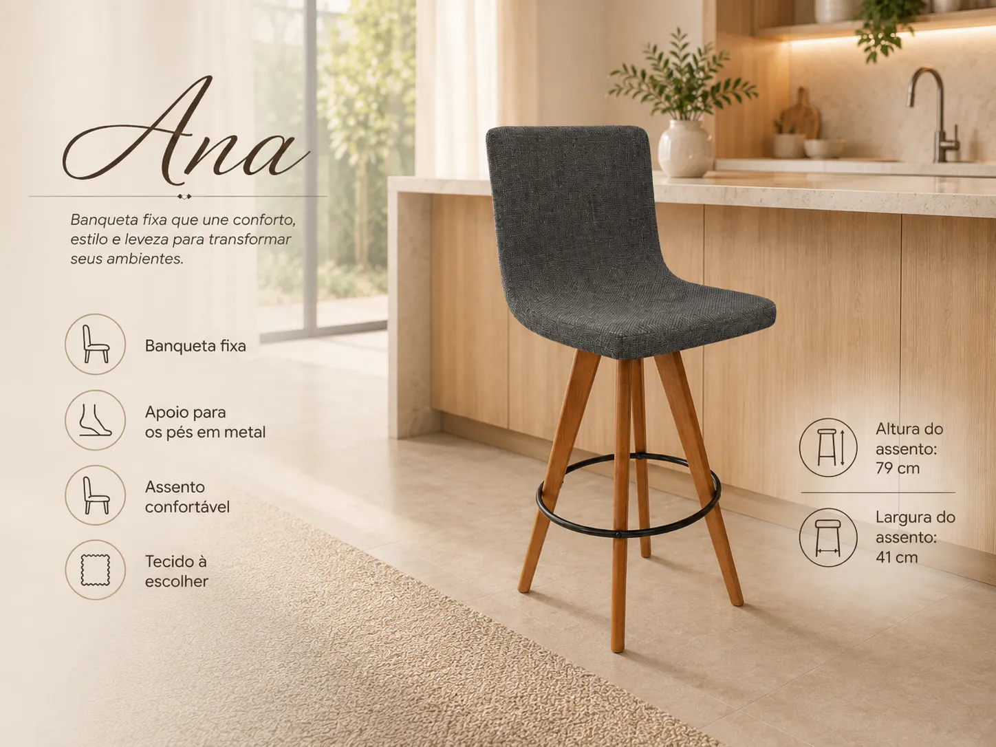 Banqueta Ana