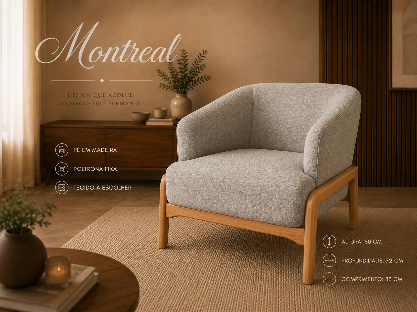 Poltrona Montreal